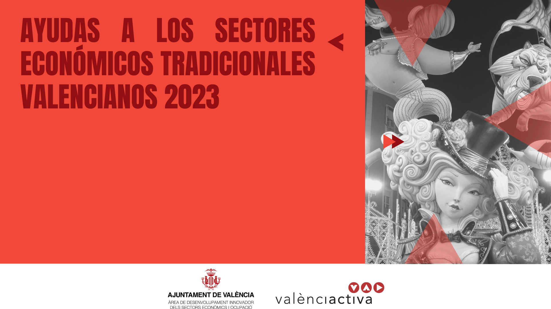 Subvenciones municipales para los sectores económicos tradicionales valencianos 2023