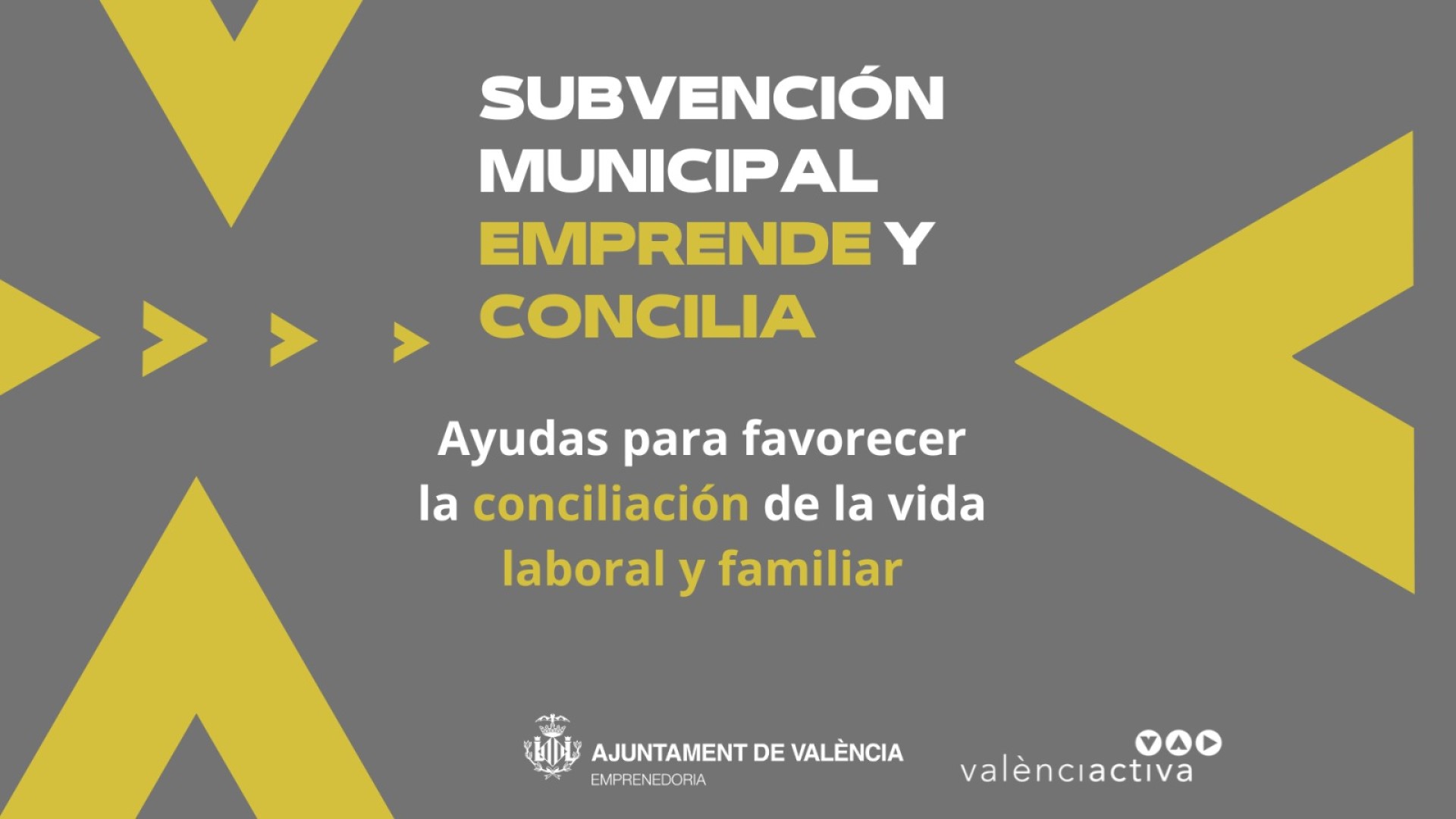 Subvenciones municipales Emprende y Concilia 2024