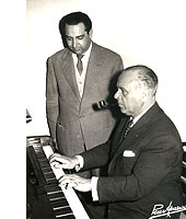 José Roca y José Iturbi