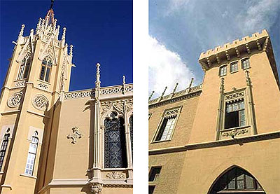Torres del Palacio de la Exposición